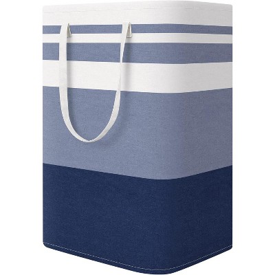 Paaaawaters Large Collapsible Laundry Basket Hamper with Easy Carry Handles，Freestanding Clothes Hampers for Laundry, Bedroom
