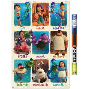 Trends International Disney Pixar Luca - Grid Unframed Wall Poster Prints - 1 of 4