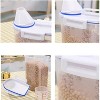 LunaLulinlk Rice Container Box Storage Box 2L Cereal Food Dispenser - 3 of 4