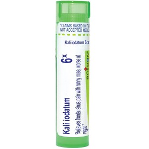 Kali Iodatum 6X by Boiron Homeopathic Single Medicine For Cough, Cold & Flu  -  80 Pellet - 1 of 3