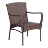 3 Pieces Outdoor Seating Group Furniture, PE Rattan Patio Furniture - 3 of 4