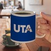 Texas at Arlington Primary Logo Ceramic Coffee Mug Novelty Gift Mugs for Coffee Tea and Hot Drinks 11oz White - 4 of 4