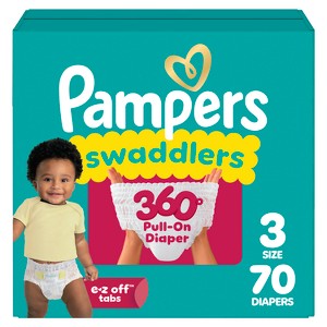 Pampers Swaddler 360 Disposable Baby Diapers - 1 of 4