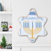 Happy Hanukkah Menorah Hanging Ornament Artboard - image 2 of 2