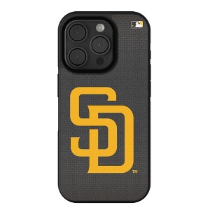 MLB National League Teams Linen Bump Cell Phone Case for Apple iPhone - 1 of 4