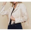 Women's Dutton Suede Fringe Motto Jackets - Saints & Hearts - 4 of 4