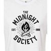 Women's - Are You Afraid of the Dark - Midnight Society Est. 1991 Cropped Graphic T-Shirt - 2 of 4