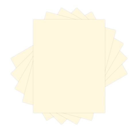 Green Pastel Color Cardstock Paper, 67lb Vellum Bristol, 8.5 x 11, 50  Sheets