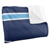 University Of San Diego Primary Logo Stripes Silky 50x60 Blanket, 1 Sided - 3 of 4