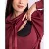Women's Funnel Neck Pullover Nursing Sweatshirt | Motherhood Maternity - 4 of 4