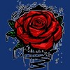 Women's Design By Humans Rugged Rose By Adamzworld Racerback Tank Top - 2 of 3