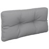 vidaXL Pallet Cushion Gray 31.5"x15.7"x4.7" Fabric - 4 of 4