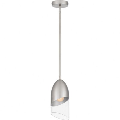Quoizel Lighting Haynes 1 - Light Pendant in  Brushed Nickel