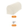 Unique Bargains Stretchy Anti-Slip Sofa Couch Armchair Covers with Pins 4 Pcs - 3 of 4