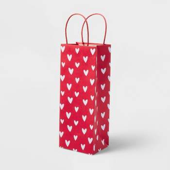 Hallmark Large Gift Bag With Tissue Paper, Pink Glitter Dot