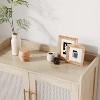 6-Tier Rattan Shoe Cabinet with Doors - 3 of 4