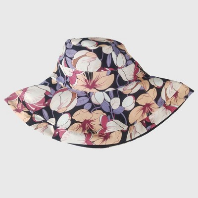 Anna-Kaci 2-in-1 Women's Floral & Solid Double-Sided Bucket Hat - image 3