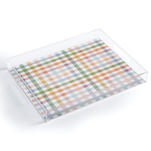 Ninola Design Countryside Gingham Picnic Acrylic Tray - Deny Designs - 1 of 4