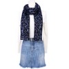INSPIRE CHIC Women's Leopard Printed Long Lightweight Soft Sheer Shawl Scarves 1Pc - 2 of 4