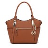 MKF Collection Janise Solid Vegan Leather Tote Bag Purse by Mia K - 2 of 4