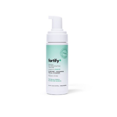 Fortify+ Natural Bacteria-Fighting Skincare Purifying and Renewing Facial Cleanser - 5.07 fl oz