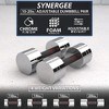 Synergee Adjustable Chrome Dumbbells - 2 of 4