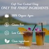 Crafted Cocktails Mai Tai Mix: 2 Pack  Passion Fruit, Orange, Guava and Organic Agave: 70 Calories Per Serving with Recognizable Ingredients - 3 of 4