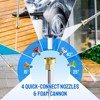 SKONYON 3300 PSI 2.0 GPM Electric High Pressure Washer 26ft Hose with 4 Quick Connect Nozzles and Foam Cannon - 4 of 4
