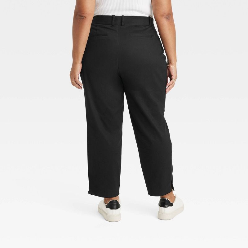 Women's High Rise Ankle Tapered Pants - Ava & Viv™, 2 of 6