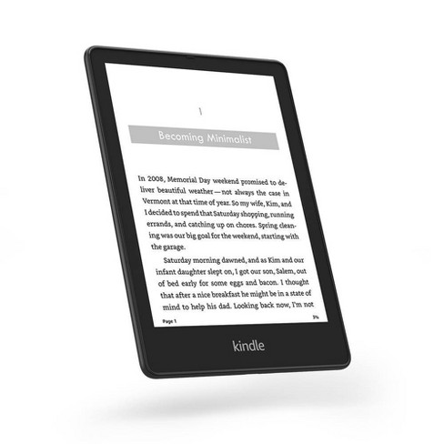 Amazon Kindle Paperwhite 32gb Signature Edition - Black : Target