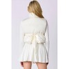 Women's Cropped Puffer Vest - Peach Love L - 3 of 4