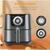 Uten 5.8 Quart Air Fryer, 1700W 8-in-1 Oilless Air Fryer with Non-Stick Basket, Black - 4 of 4