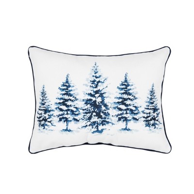 C&F Home 14" x 18" Winter Trees Christmas Throw Pillow