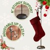 Park Designs Star Iron Vertical Adjustable Stocking Hanger - 3 of 4