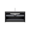 NicBex 24/30/36" Floating Bathroom Vanity with Ceramic Sink,Wall-Mounted Storage Cabinet with Drawers,Plywood Frame,No Faucet/Mirror Included - 4 of 4