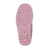 bebe Girl's Microsuede Winter Boot with Grommet and Pom Pom Details - Cozy and Stylish - 4 of 4