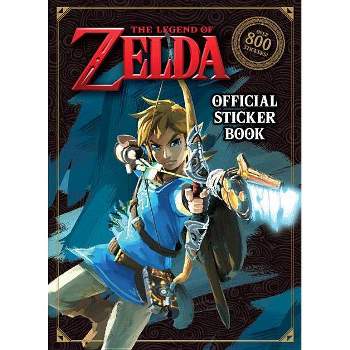 Nintendo Legend of Zelda Official Sticker Book 01/02/2018 - by Courtney Carbone (Paperback)