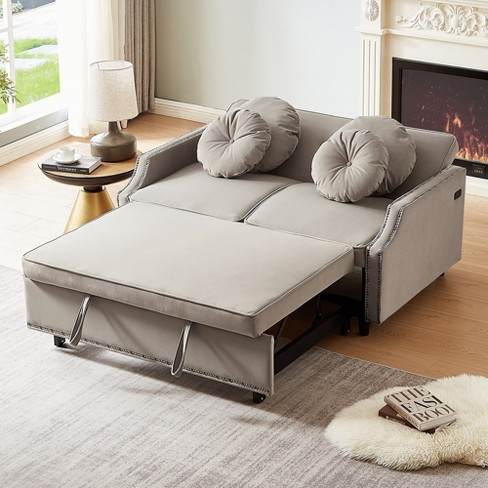 Sofa Bed Couch, Convertible Pull-out Sofa Bed With 3 Levels Adjustable ...