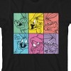 Looney Tunes Bugs Bunny Boxed-In Colored Character Art Crew Neck Short Sleeve Black T-shirt Toddler Boy to Youth Boy - 2 of 3