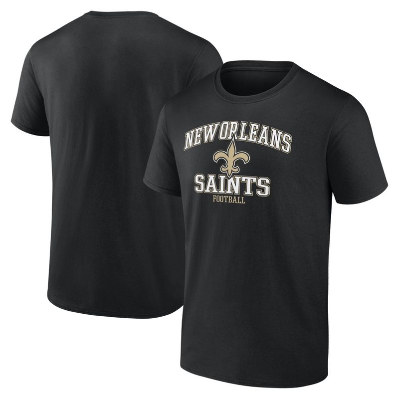 NFL New Orleans Saints Men&#39;s Greatness Short Sleeve Core T-Shirt, 1 of 4