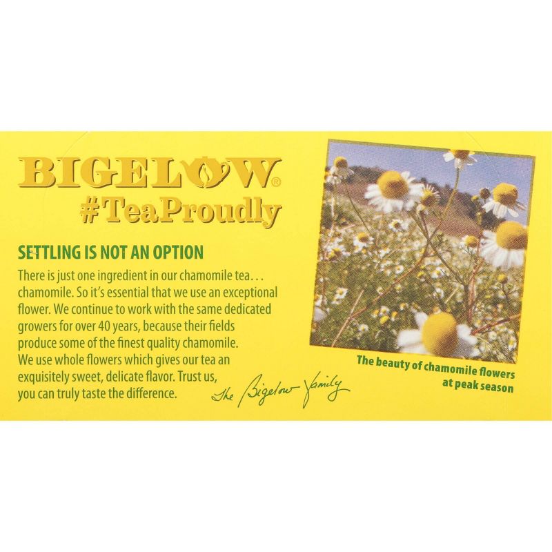 Bigelow Cozy Chamomile Herbal Tea Bags - 20ct, 6 of 10