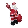 NCAA Alabama Crimson Tide Inflatable Santa - 2 of 2