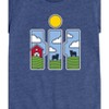 Girls' - Case IH - Logo Farm Fill Fitted Short Sleeve Graphic T-Shirt - 2 of 4