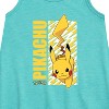 - Pokémon - Pikachu Logo Graphic Sleeveless Aline Dress - 2 of 3