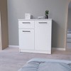NicBex 1 Drawer Dresser for Bedroom with 2 Cabinets,Chest of Drawers with Metal Handle,Freestanding Dresser,Storage Dressers for Bedroom - 2 of 4