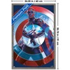 Trends International Marvel Captain America: Brave New World - Shield Framed Wall Poster Prints - 3 of 4