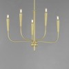 Maxim Lighting Vela 5 - Light Chandelier in  Satin Brass - 4 of 4