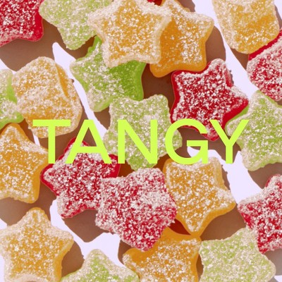 BEHAVE Raspberry Apple Pineapple Sour Candy Stars - 1.8oz