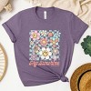 S.W.Smiley Hey Sunshine Flowers - Womens Short Sleeve Tee - 2 of 3