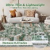 Washable Living Room Area Rug, Soft Vintage Area Rugs for Bedroom, Ultra-Thin Non-Slip Indoor Floor Carpet Large Rugs for Dining Room - 4 of 4